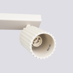Plafonnier KARBON 3L Beige Sollux | Plafonnier 3 Spots GU10 Orientables