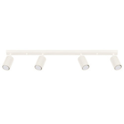 Plafonnier KARBON 4L Beige Sollux | Plafonnier Design 4 Spots GU10