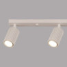 Plafonnier KARBON 4L Beige Sollux | Plafonnier Design 4 Spots GU10