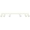 Plafonnier KARBON 6L Beige Sollux | Plafonnier Design 6 Spots GU10