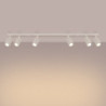 Plafonnier KARBON 6L Beige Sollux | Plafonnier Design 6 Spots GU10