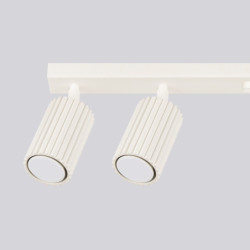 Plafonnier KARBON 6L Beige Sollux | Plafonnier Design 6 Spots GU10