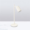 Lampe à poser KARBON Beige Sollux | Lampe Design GU10 Orientable