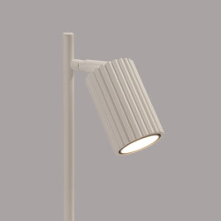 Lampe à poser KARBON Beige Sollux | Lampe Design GU10 Orientable