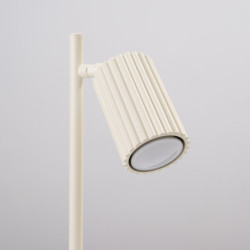 Lampe à poser KARBON Beige Sollux | Lampe Design GU10 Orientable