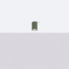 Plafonnier KARBON 10 Vert Olive Sollux | Plafonnier Tube Design GU10