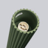 Plafonnier KARBON 20 Vert Olive Sollux | Plafonnier Tube Design GU10