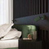 Plafonnier KARBON 4 Vert Olive Sollux | Plafonnier Design 4 Spots GU10