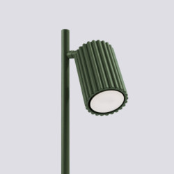 Lampe à Poser KARBON Vert Olive Sollux | Lampe Design GU10