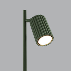 Lampe à Poser KARBON Vert Olive Sollux | Lampe Design GU10
