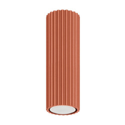 Plafonnier KARBON 20 Rouge Ocre Sollux | Plafonnier Design GU10