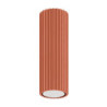 Plafonnier KARBON 20 Rouge Ocre Sollux | Plafonnier Design GU10