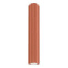 Plafonnier KARBON 40 Rouge Ocre Sollux | Plafonnier Design GU10