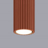 Plafonnier KARBON 40 Rouge Ocre Sollux | Plafonnier Design GU10