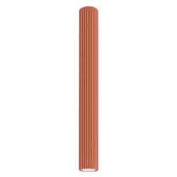 Plafonnier KARBON 60 Rouge Ocre Sollux | Plafonnier Design GU10
