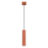 Suspension KARBON 1 Rouge Ocre Sollux | Suspension Design GU10