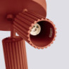 Plafonnier KARBON 3P Rouge Ocre Sollux | Plafonnier Design 3x GU10