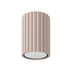 Plafonnier KARBON 10 Taupe Sollux | Spot Plafond Design GU10
