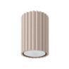 Plafonnier KARBON 10 Taupe Sollux | Spot Plafond Design GU10