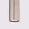Lampe suspendue KARBON 1 Taupe Sollux | Suspension Design GU10