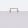 Plafonnier KARBON 2 Taupe Sollux | Plafonnier Design 2 Spots GU10