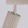 Plafonnier KARBON 3L Taupe Sollux | Plafonnier Design 3 Spots GU10