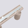 Plafonnier KARBON 3L Taupe Sollux | Plafonnier Design 3 Spots GU10
