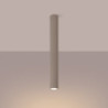 Plafonnier KARBON 60 Taupe Sollux | Plafonnier Design GU10 60 cm