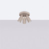 Plafonnier KARBON 3P Taupe Sollux | Plafonnier 3 Spots Orientables GU10