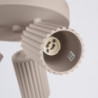 Plafonnier KARBON 3P Taupe Sollux | Plafonnier 3 Spots Orientables GU10