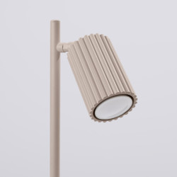 Lampe à poser KARBON Taupe Sollux | Lampe Design GU10