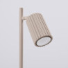 Lampe à poser KARBON Taupe Sollux | Lampe Design GU10