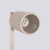 Lampe à poser KARBON Taupe Sollux | Lampe Design GU10