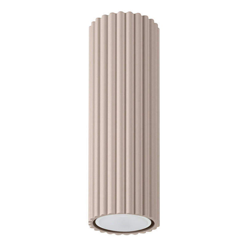 Plafonnier KARBON 20 Taupe Sollux | Spot Plafond Design GU10