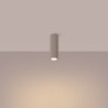 Plafonnier KARBON 20 Taupe Sollux | Spot Plafond Design GU10