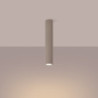 Plafonnier KARBON 40 Taupe Sollux | Spot Plafond Design GU10