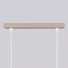 Lampe Suspendue KARBON 2 Taupe Sollux | Suspension Design GU10