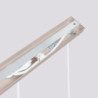 Lampe Suspendue KARBON 3L Taupe Sollux | Suspension Design GU10
