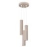 Lampe Suspendue KARBON 3P Taupe Sollux | Suspension Design GU10