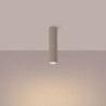 Plafonnier KARBON 30 Taupe Sollux | Spot Plafond Design GU10