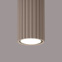 Plafonnier KARBON 30 Taupe Sollux | Spot Plafond Design GU10