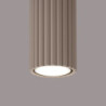 Plafonnier KARBON 30 Taupe Sollux | Spot Plafond Design GU10