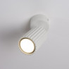 Plafonnier KARBON 1 Blanc Sollux | Spot Plafond Design GU10