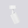 Plafonnier KARBON 1 Blanc Sollux | Spot Plafond Design GU10