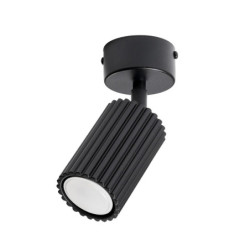 Plafonnier KARBON 1 Beige Sollux | Spot Plafond Design GU10