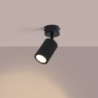 Plafonnier KARBON 1 Beige Sollux | Spot Plafond Design GU10
