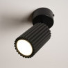 Plafonnier KARBON 1 Beige Sollux | Spot Plafond Design GU10
