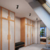 Plafonnier KARBON 1 Beige Sollux | Spot Plafond Design GU10