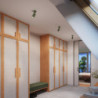 Plafonnier KARBON 1 Vert Olive Sollux | Spot Plafond Design GU10
