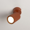 Plafonnier KARBON 1 Ocre Rouge Sollux | Luminaire GU10 Design